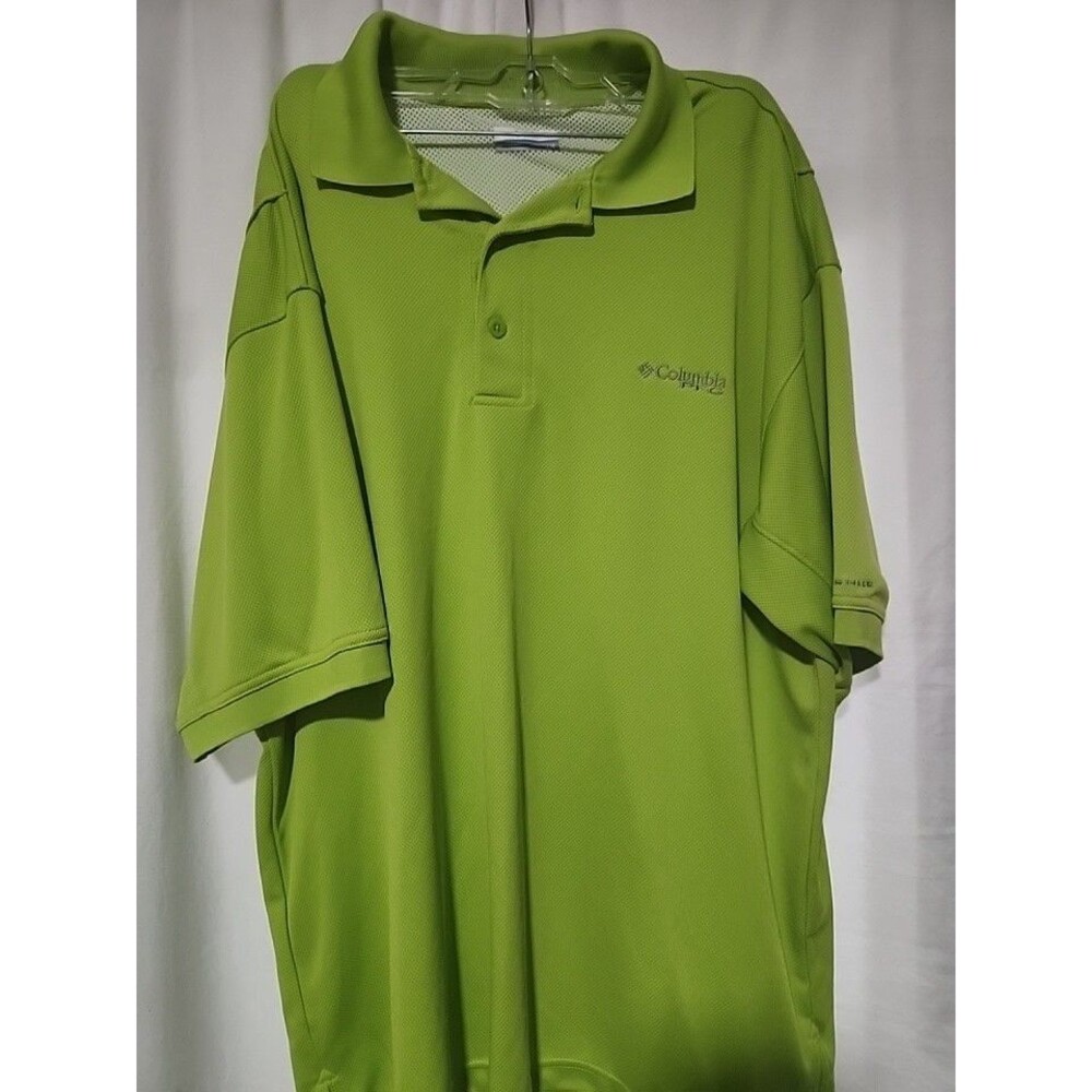 Columbia PFG shirt  Vented Lime Color Size Large
